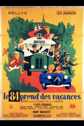 Le 84 prend des vacances movie poster