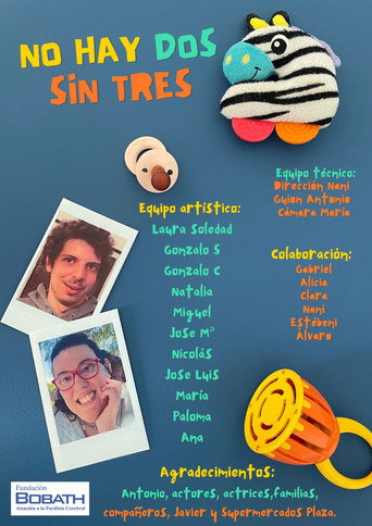 No hay dos sin tres movie poster