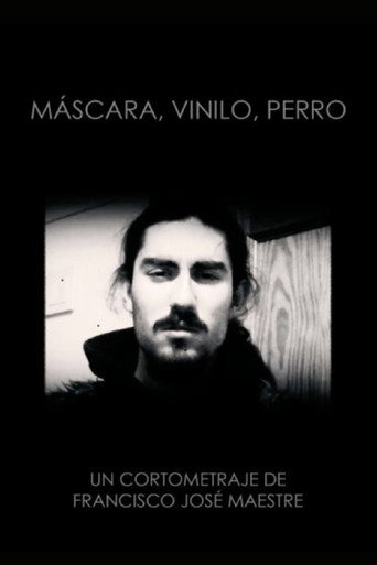 Másara, vinilo, perro movie poster