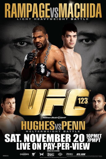 UFC 123: Rampage vs. Machida movie poster