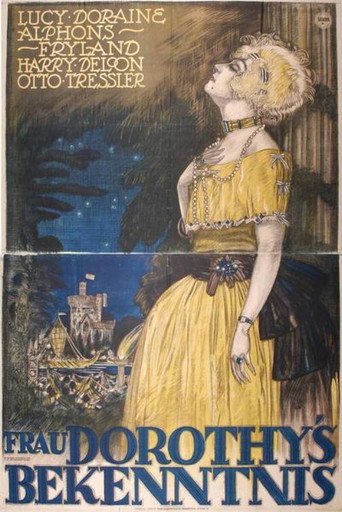 Mrs. Dane's Confession movie poster