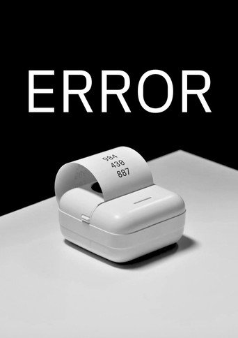Error movie poster