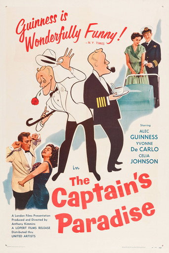 The Captain's Paradise movie poster