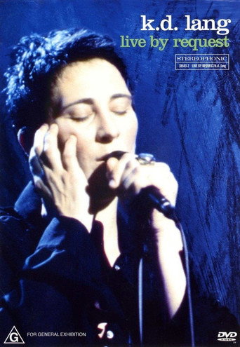 K.D. Lang: Live By Request movie poster