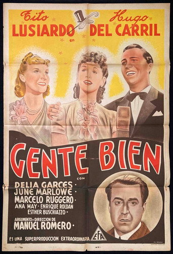 Gente bien movie poster