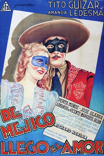 De México llegó el amor movie poster