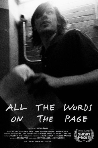 All the Words on the Page movie poster