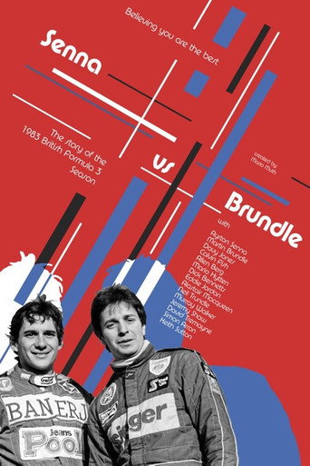 Senna vs Brundle movie poster