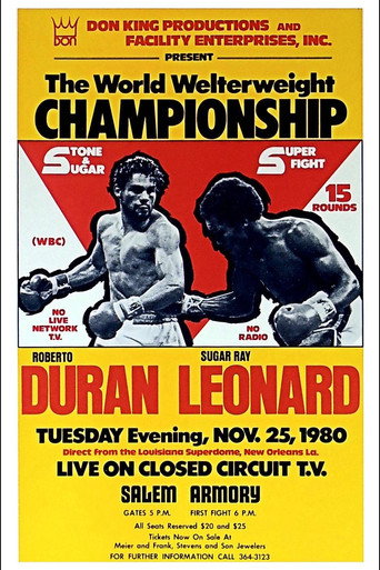 Roberto Duran vs. Sugar Ray Leonard II movie poster