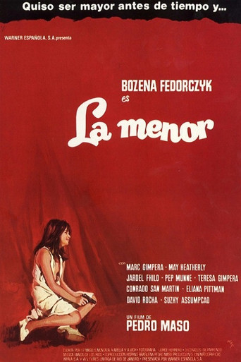 La menor movie poster