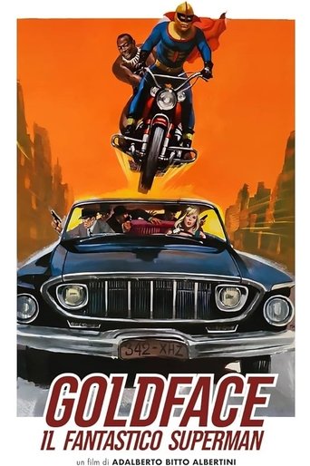 Goldface, the Fantastic Superman movie poster