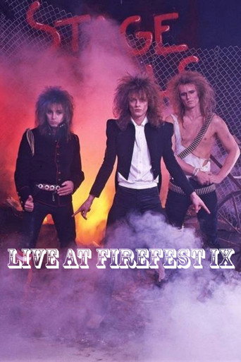 Stage Dolls: Live at Firefest IX movie poster