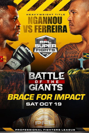 PFL Super Fights: Battle of the Giants movie poster