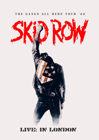Skid Row - Live in London 2024 movie poster