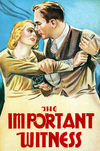 The Important Witness movie poster