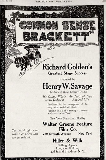 Common Sense Brackett movie poster