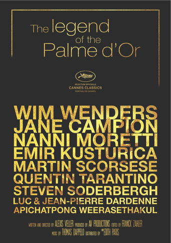 The Legend of the Palme d'Or movie poster