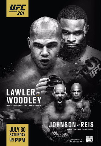 UFC 201: Lawler vs. Woodley movie poster