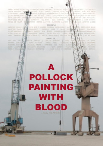 Um Quadro do Pollock com Sangue movie poster