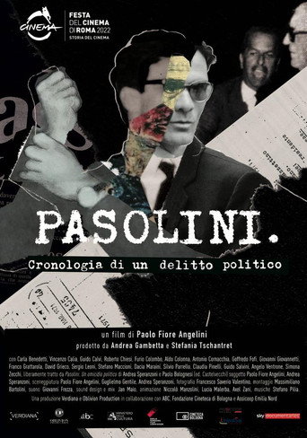 Pasolini. Cronologia di un delitto politico movie poster