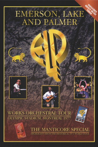 Emerson, Lake & Palmer: Works Orchestral Tour movie poster
