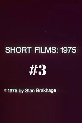 Short Films 1975: #3 (Hollis Frampton) movie poster