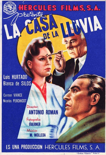 La casa de la lluvia movie poster