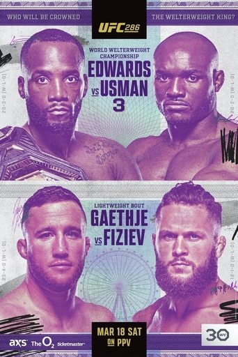 UFC 286: Edwards vs. Usman 3 movie poster