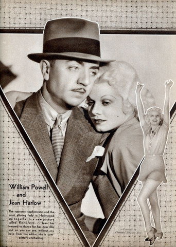 The Love Story of Jean Harlow and William Powell movie poster