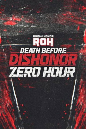 ROH Death Before Dishonor 2025: Zero Hour movie poster
