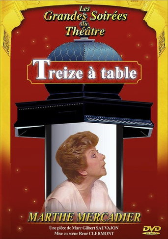 Treize à table movie poster