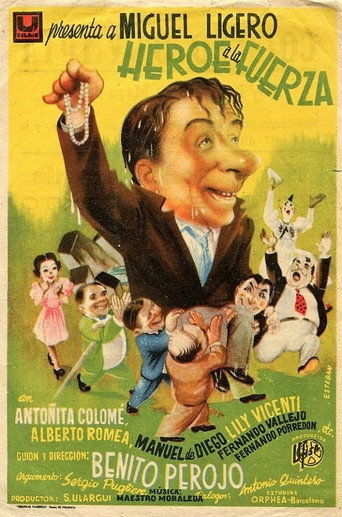 Héroe a la fuerza movie poster