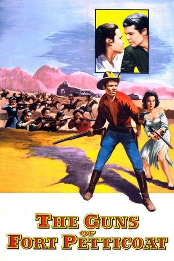 The Guns of Fort Petticoat movie poster
