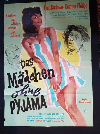 Das Mädchen ohne Pyjama movie poster
