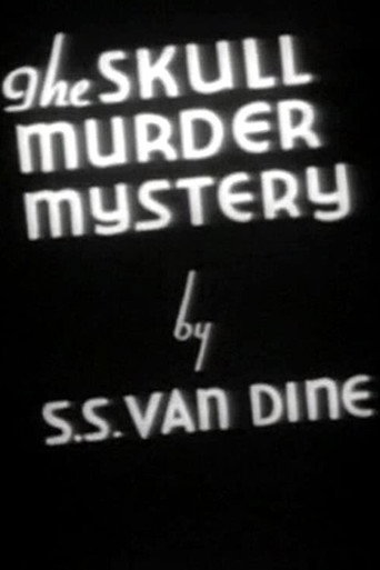 The Skull Murder Mystery movie poster