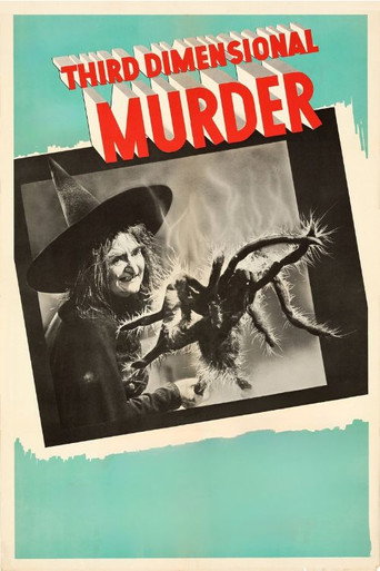 Third Dimensional Murder movie poster