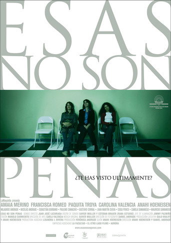 Esas no son penas movie poster