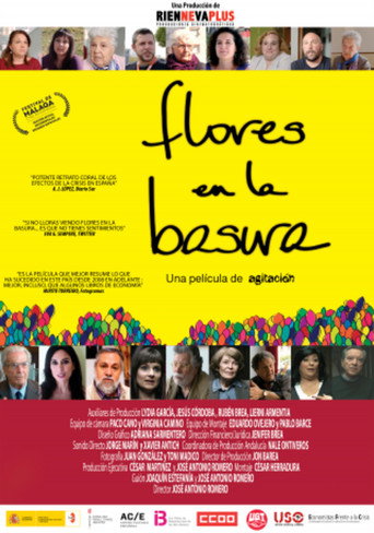 Flores en la basura movie poster