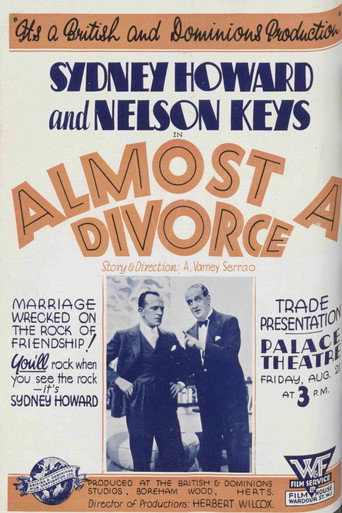 Almost a Divorce movie poster