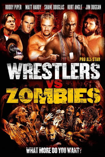 Pro Wrestlers vs Zombies movie poster