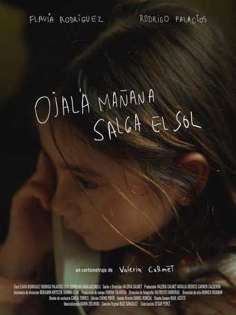 Ojalá mañana salga el sol movie poster