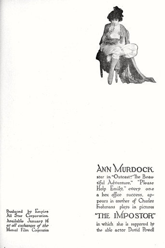 The Impostor movie poster