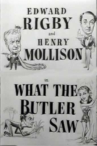 What the Butler Saw movie poster