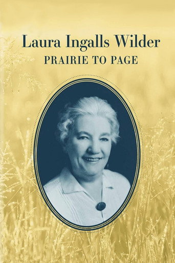 Laura Ingalls Wilder: Prairie to Page movie poster