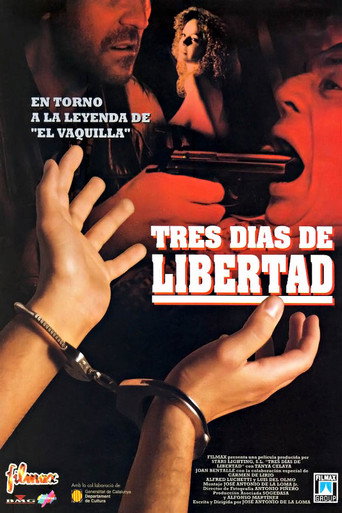 Tres días de libertad movie poster