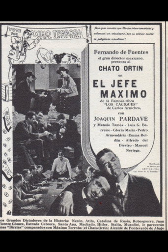 El jefe máximo movie poster