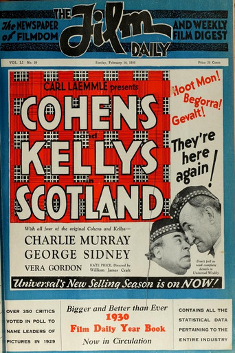 The Cohens and the Kellys in Scotland movie poster