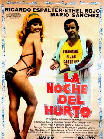 La noche del hurto movie poster
