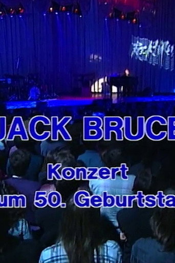 Jack Bruce - "The 50th Birthday Concerts" im E-Werk, Köln 1993 movie poster