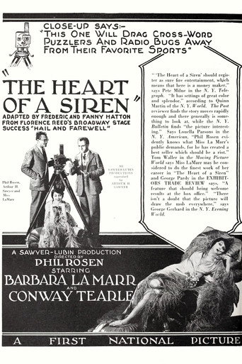 The Heart of a Siren movie poster